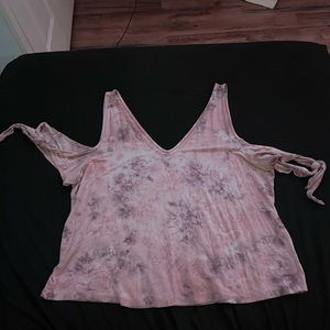 American Eagle Outfitters Cold Shoulder Top